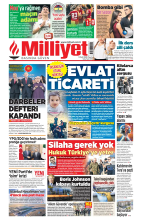 Cover of Milliyet