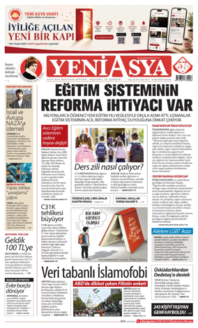 Cover of Yeni Asya