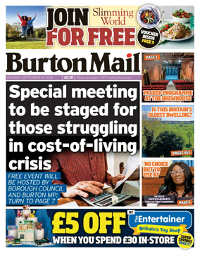 Cover of Burton Mail