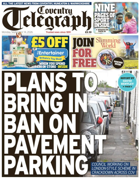 Cover of Coventry Telegraph