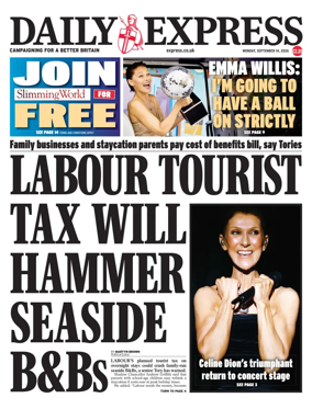 Cover of Daily Express