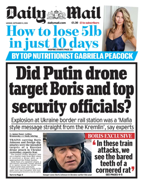 Cover of Daily Mail