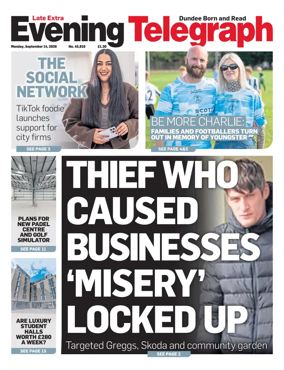 Cover of Evening Telegraph (First Edition)