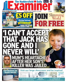 Cover of Huddersfield Daily Examiner