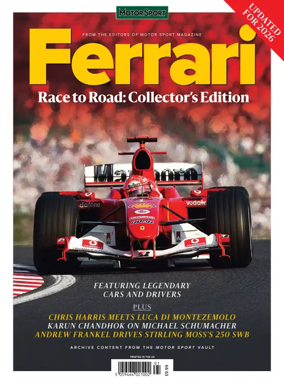 Cover of Motor Sport Magazine