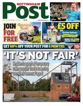 Cover of Nottingham Post