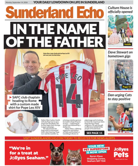 Cover of Sunderland Echo
