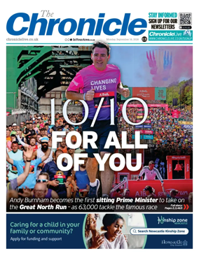 Cover of The Chronicle (South Tyneside and Durham)