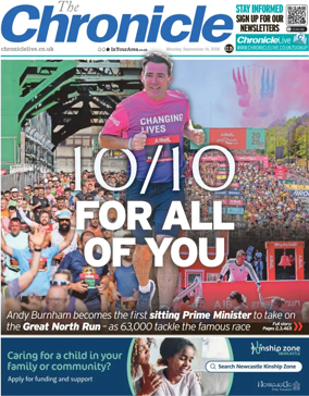 Cover of The Chronicle (UK)