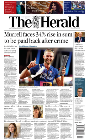 Cover of The Herald (Scotland)