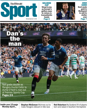 Cover of Herald Sport