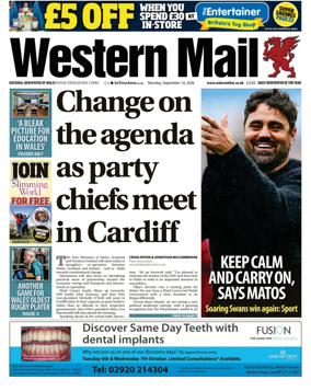 Cover of Western Mail