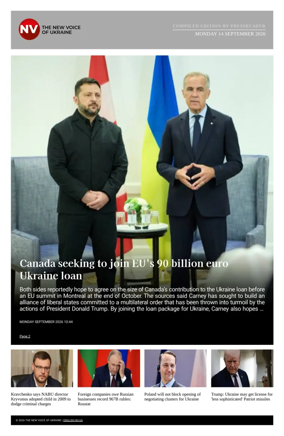 Cover of The New Voice of Ukraine