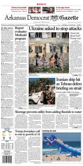Cover of Arkansas Democrat-Gazette