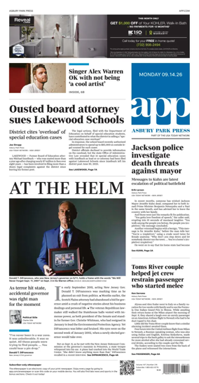 Cover of Asbury Park Press