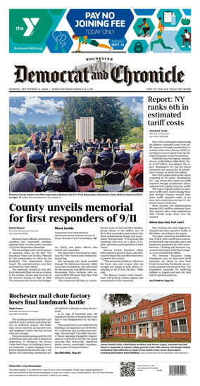 Cover of Democrat and Chronicle