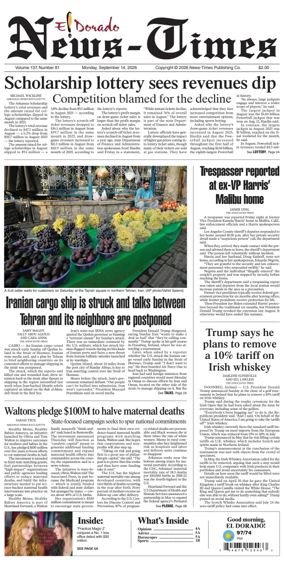 Cover of El Dorado News-Times