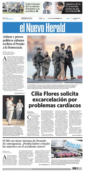 Cover of El Nuevo Herald