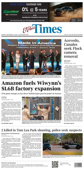 Cover of El Paso Times