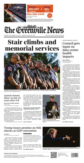 Cover of The Greenville News