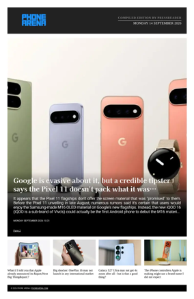 Cover of Phone Arena - Compiled Edition