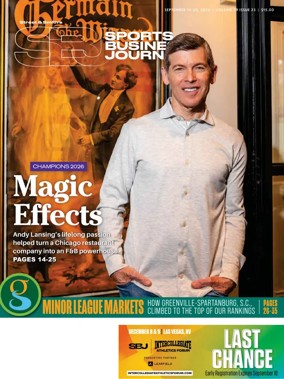 Cover of Sports Business Journal