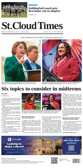 Cover of St. Cloud Times