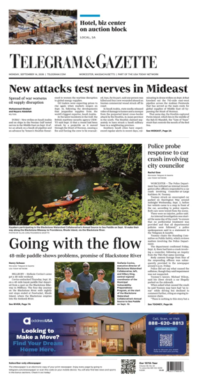 Cover of Telegram & Gazette