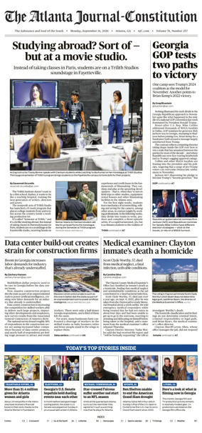 Cover of The Atlanta Journal-Constitution