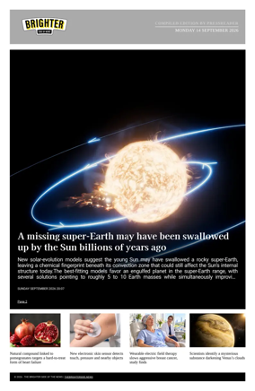 Cover of The Brighter Side of News