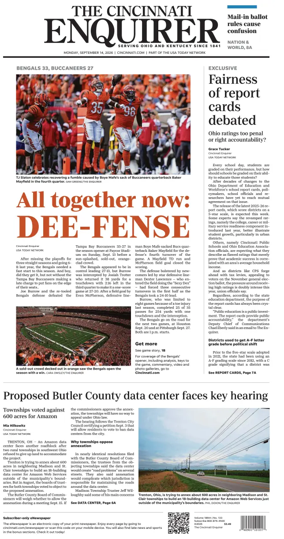 Cover of The Cincinnati Enquirer
