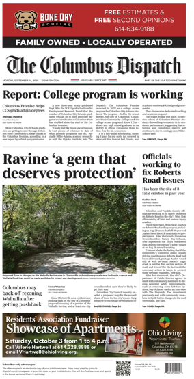 Cover of The Columbus Dispatch