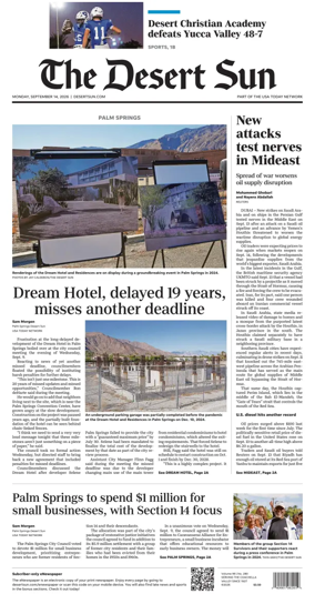 Cover of The Desert Sun
