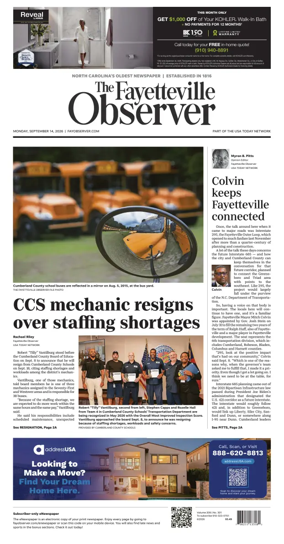 Cover of The Fayetteville Observer