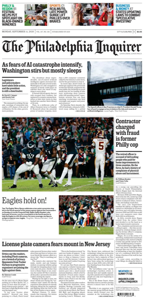 Cover of The Philadelphia Inquirer