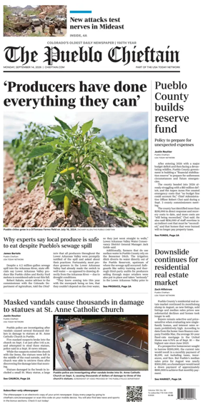 Cover of The Pueblo Chieftain