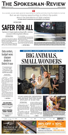 Cover of The Spokesman-Review (Spokane)