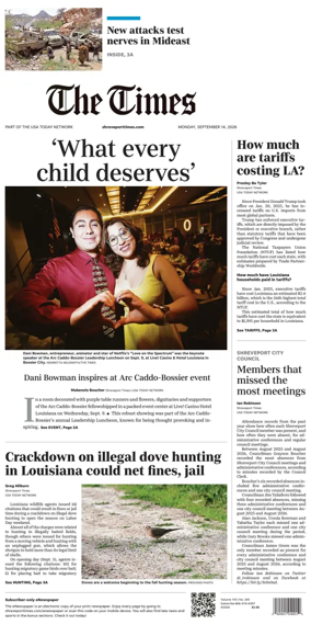 Cover of The Times (Shreveport)