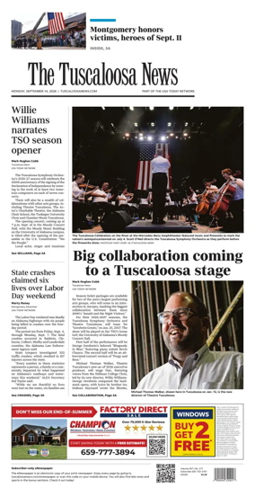 Cover of The Tuscaloosa News