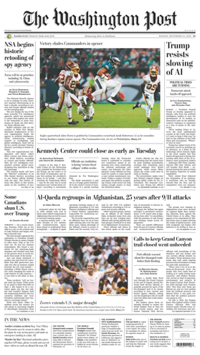 Cover of The Washington Post