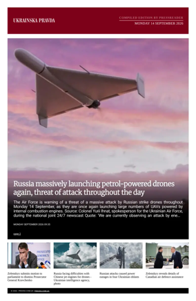 Cover of Ukrainska Pravda