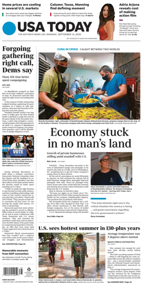 Cover of USA TODAY US Edition