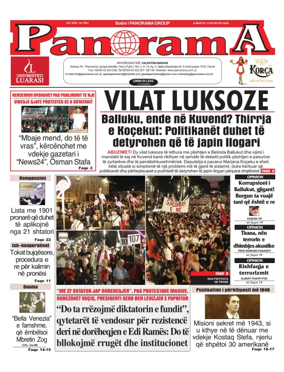 Cover of Panorama (Albania)
