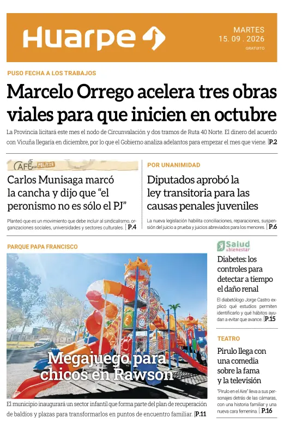 Cover of Diario Huarpe