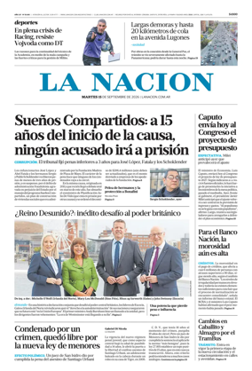 Cover of La Nacion