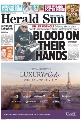 Cover of Herald Sun