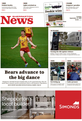 Cover of Shepparton News