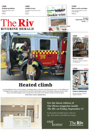 Cover of The Riverine Herald