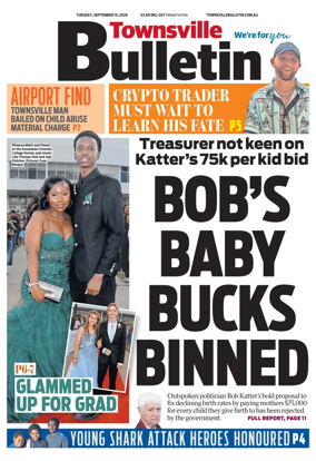 Cover of Townsville Bulletin