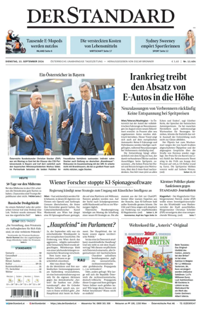 Cover of Der Standard